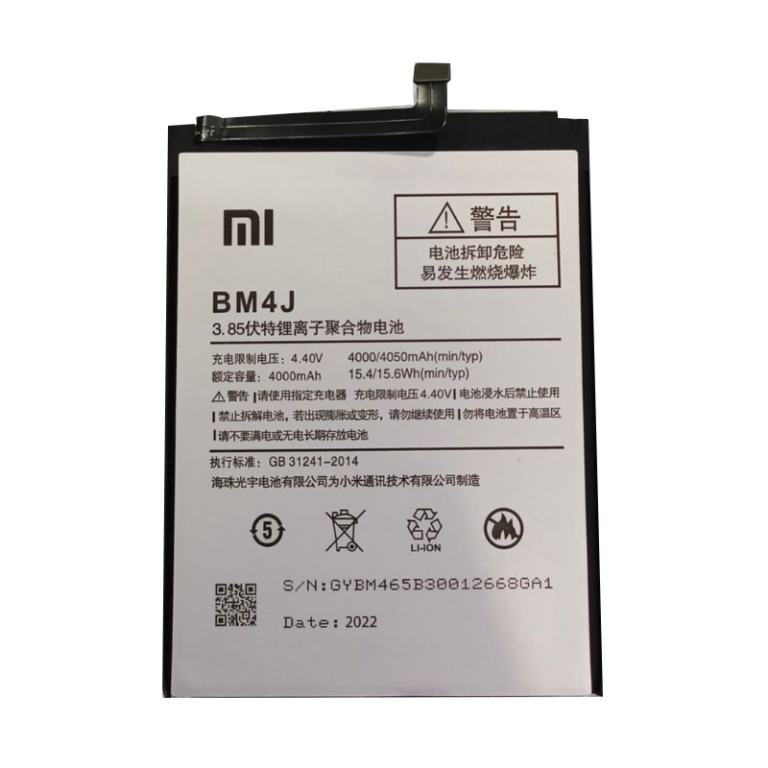 xiaomi note 8 pro battery