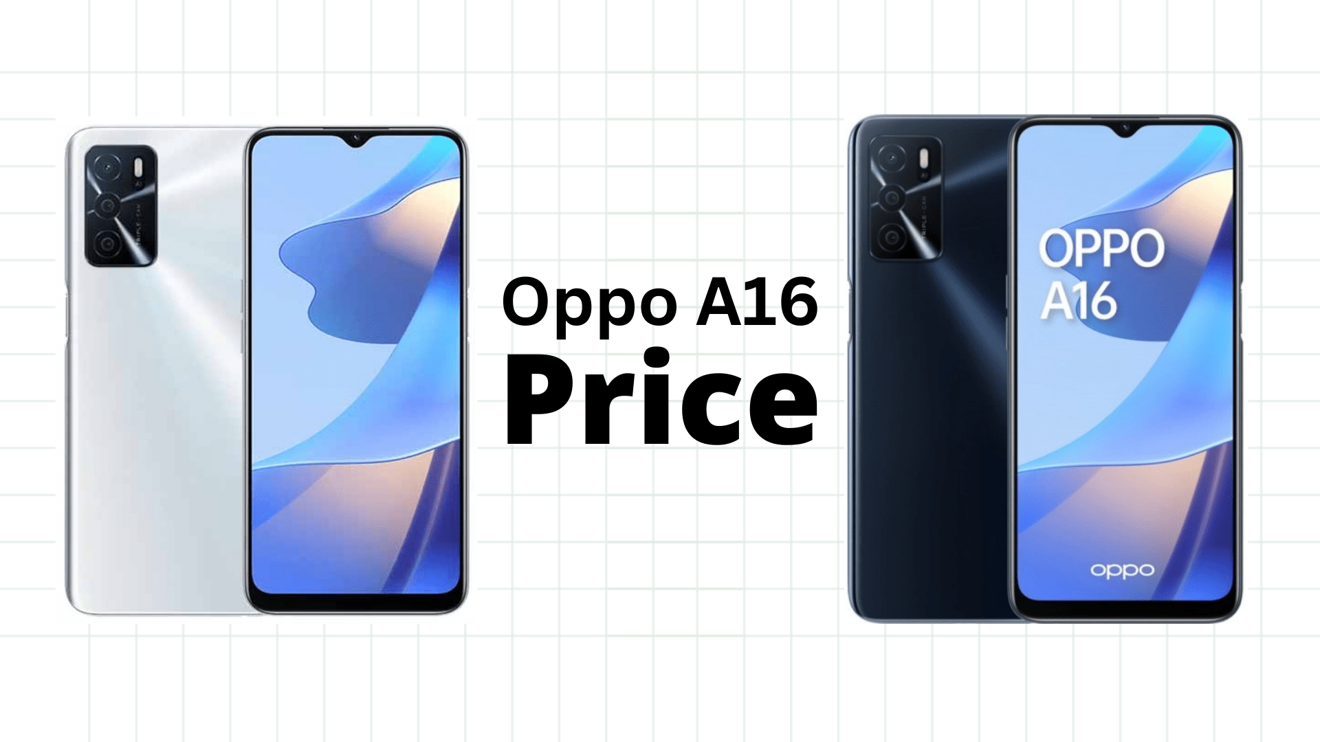 Oppo A16 price in Pakistan & Specifications