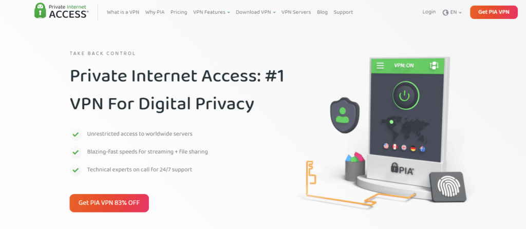 private internet access vpn review, pia vpn